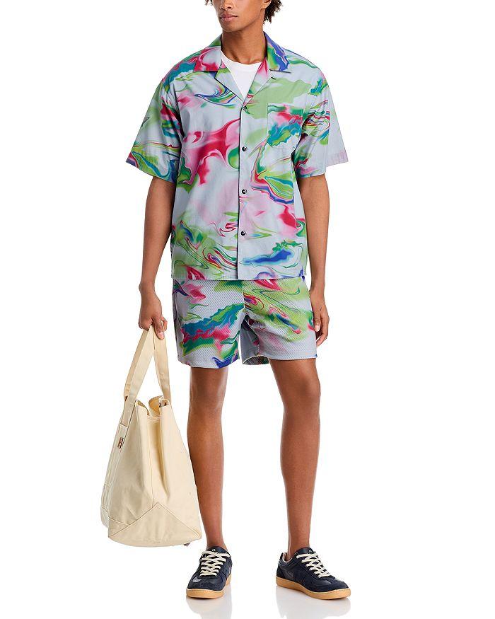 John Elliott Oversized Printed Camp Shirt