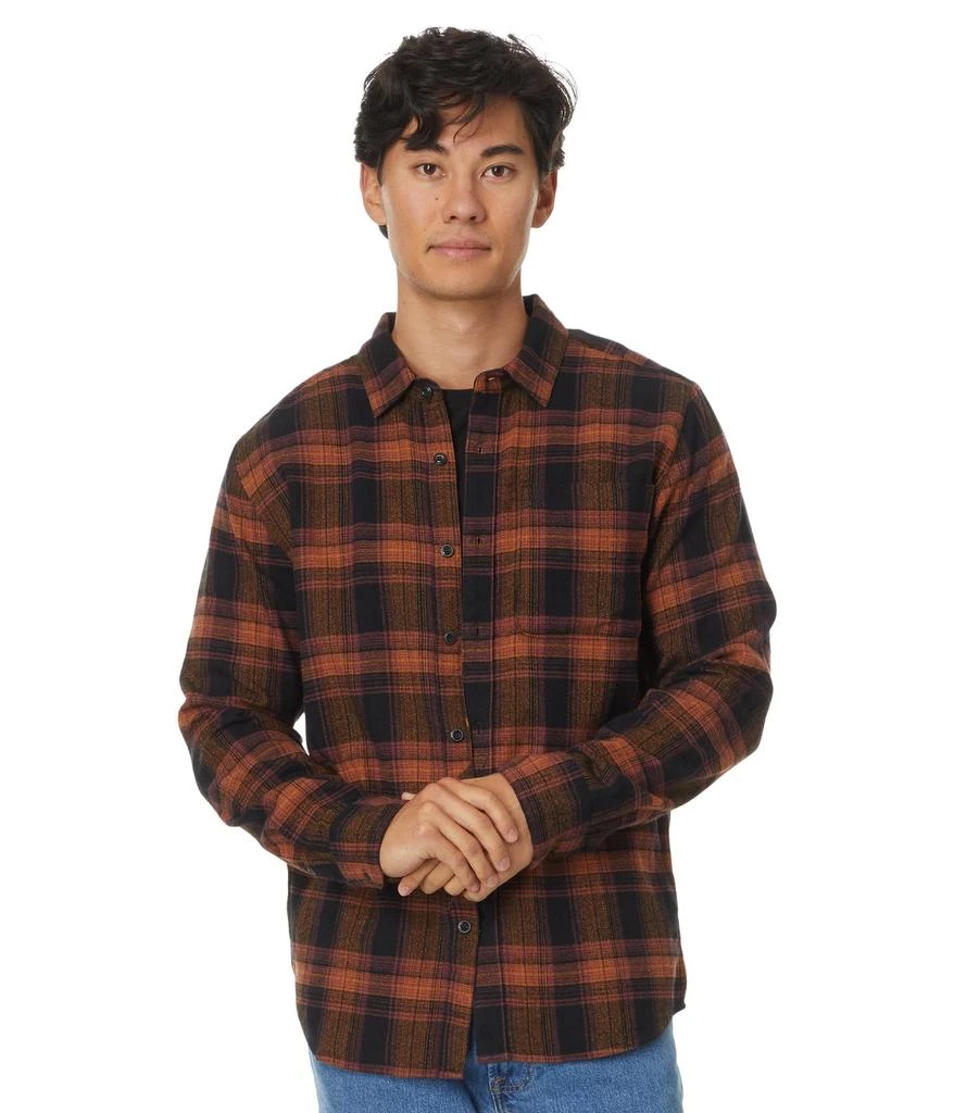 Volcom Baystone Flannel Long Sleeve 1