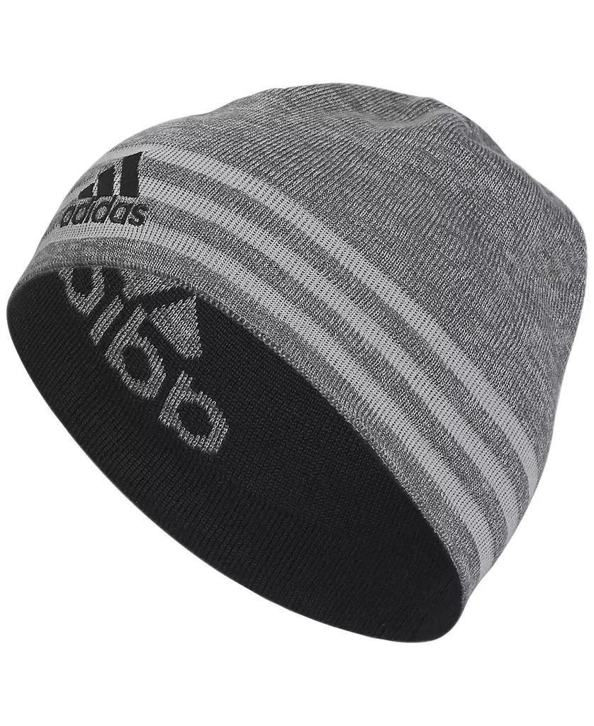Adidas Men's Eclipse Reversible 3 Three-Stripe Beanie 1