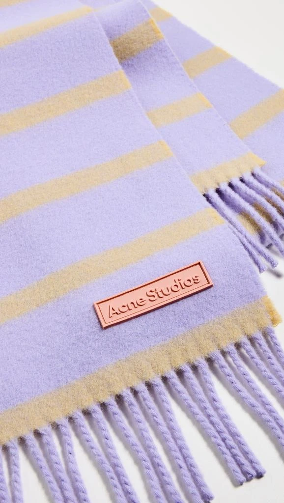 Acne Studios Wool Scarf With Label 3