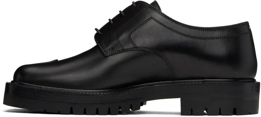 MAISON MARGIELA Black Tabi Lace-Up Derbys 3