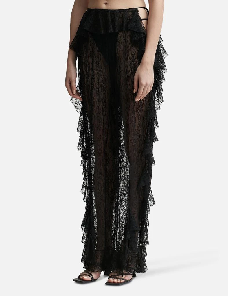 ESTER MANAS Mermaid Lace Ruffled Pants 2