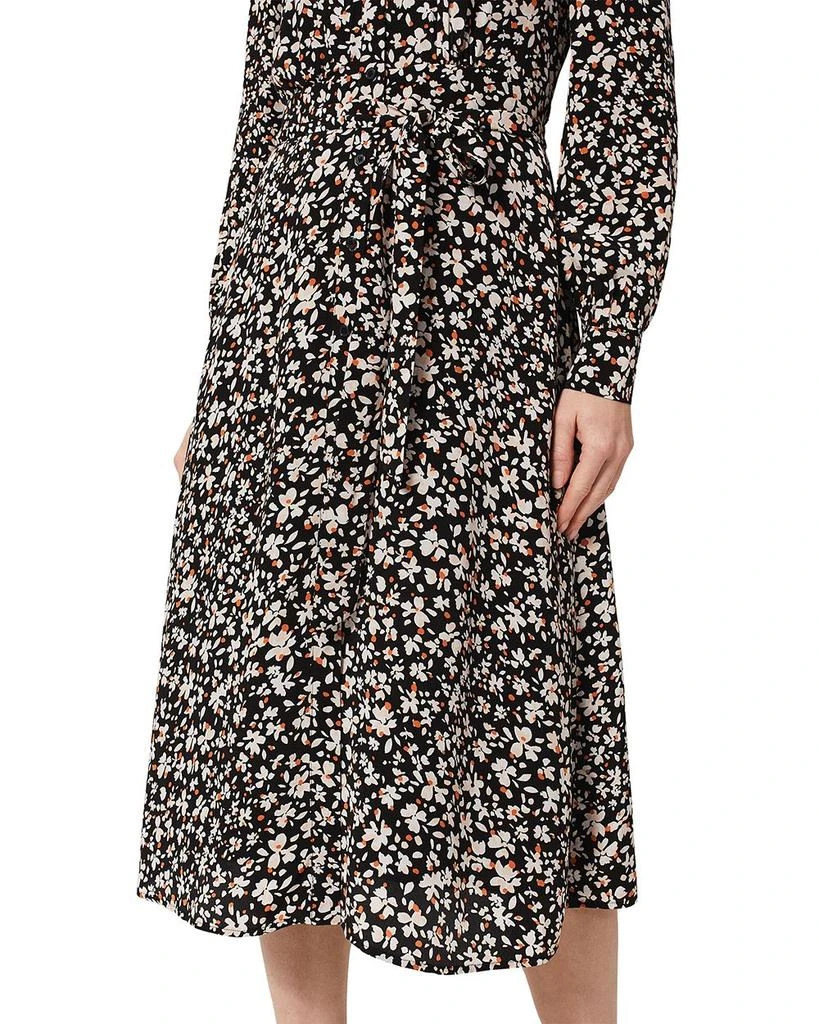 HOBBS LONDON Morgen Belted Floral Print Shirt Dress 3