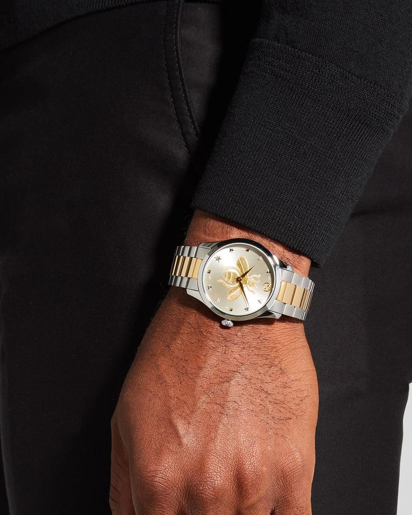 Gucci Men's Bee Two-Tone Bracelet Watch - Men's Quartz