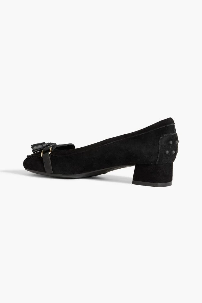 Tod's Tasseled suede pumps 3