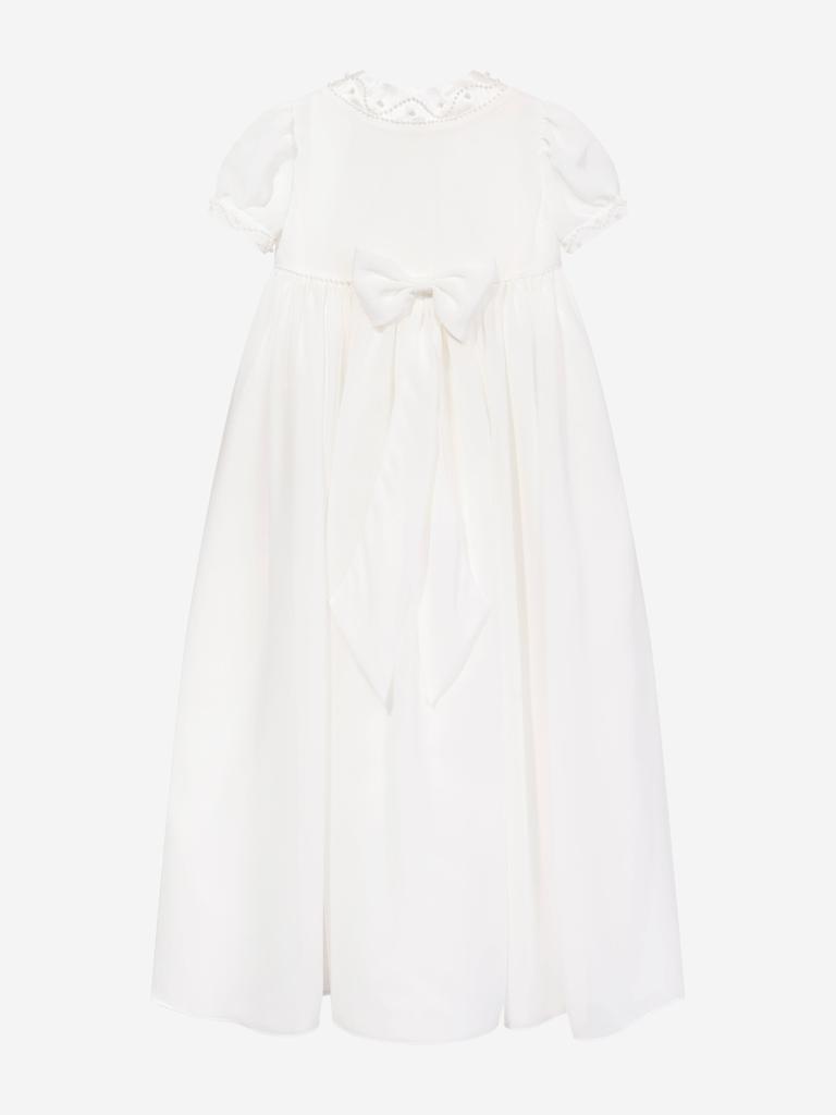 Sarah Louise Sarah Louise Baby Girls Christening Robe Coat And Bonnet in Ivory