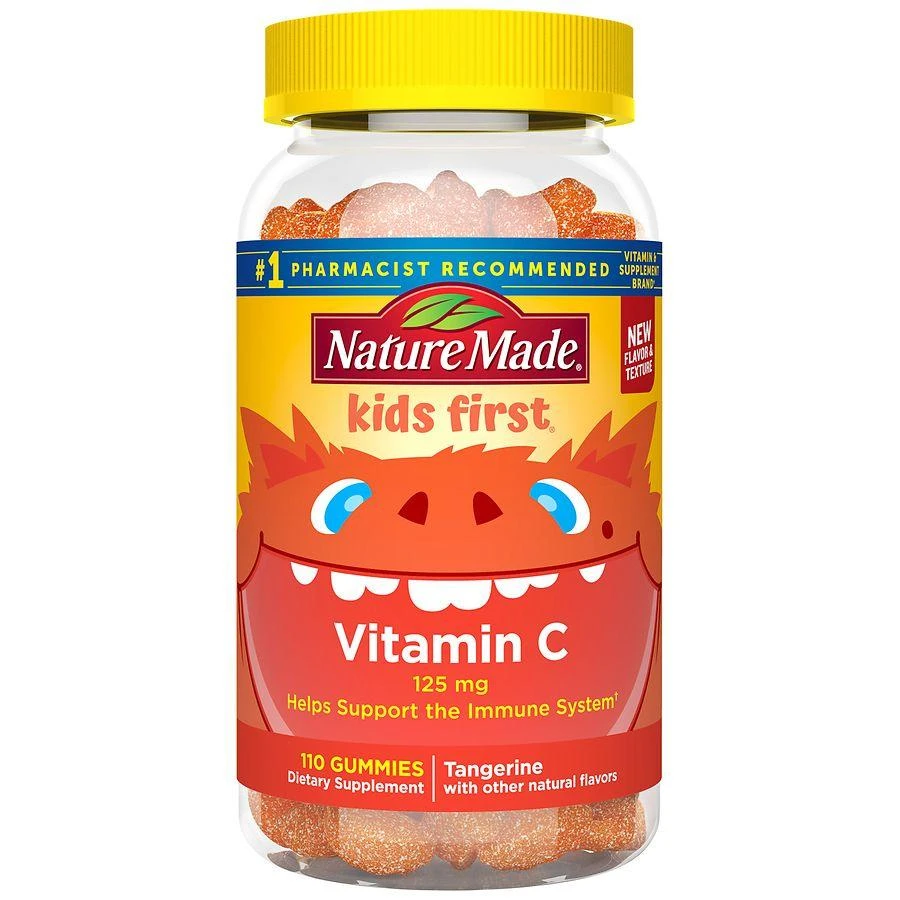 Nature Made Kids First Vitamin C Gummies Tangerine 1