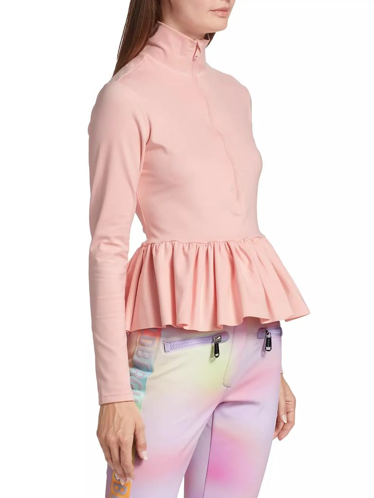 Goldbergh Ballet Stretch Interlock Ski Pullover Blouse 4