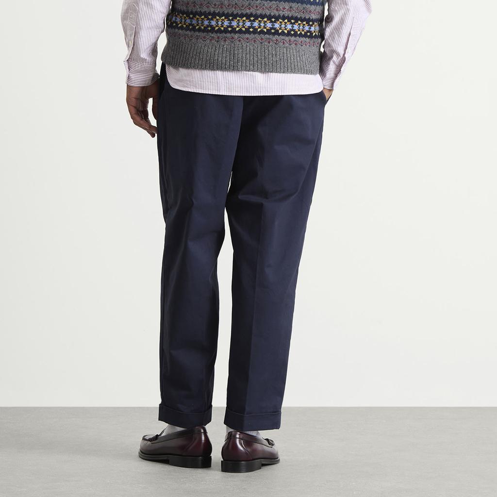 BEAMS PLUS Beams Plus 2 Pleat Chino - Pants - BeyondStyle