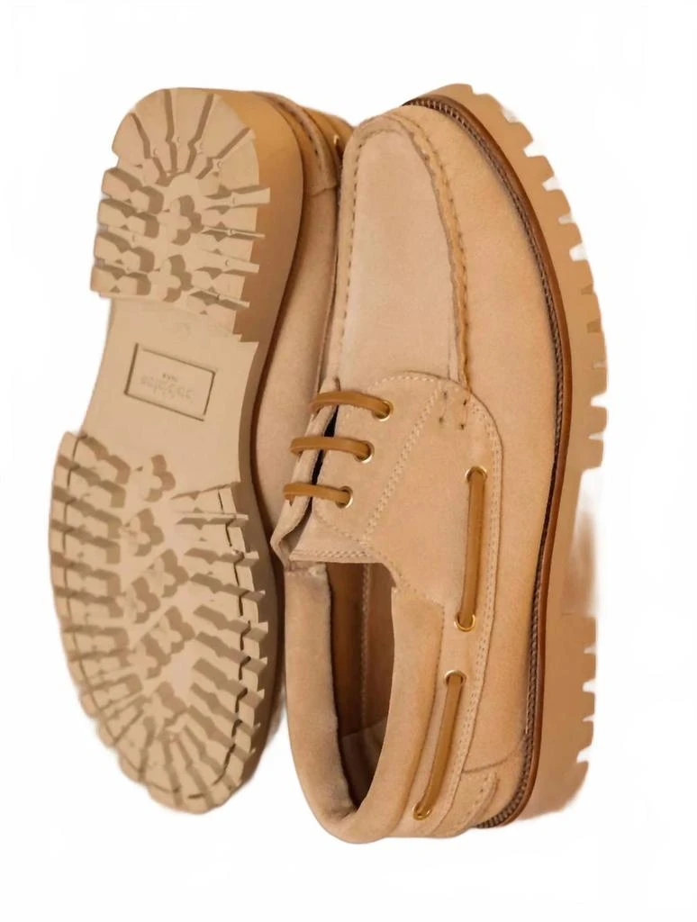 Bobbies Women's Betlem Boat Shoes In Soft Sand 3