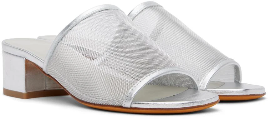Maryam Nassir Zadeh Silver Sophie Slides 4