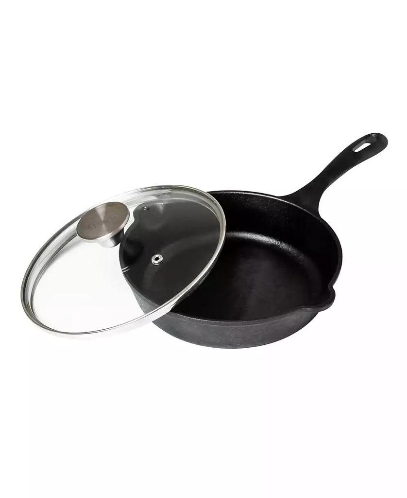 Victoria Glass Lid with Stainless Steel Knob for 8" Skillet