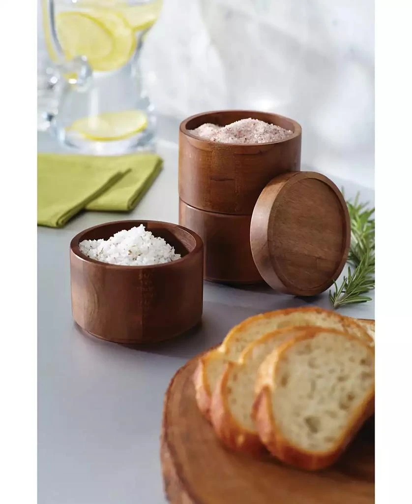Rachael Ray Tools and Gadgets Wooden 3-Tier Stacking Salt Box 3