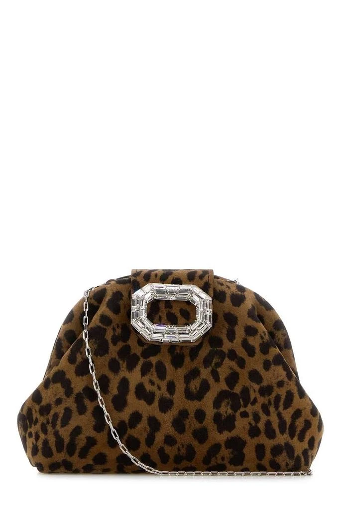 Amina Muaddi Amina Muaddi Camelia Micro Clutch Bag 1