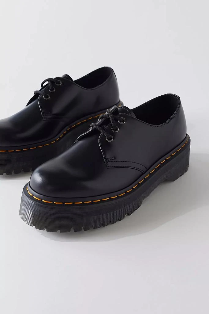 Dr. Martens Dr. Martens Women's 1461 Quad Smooth Leather Platform Oxford 3