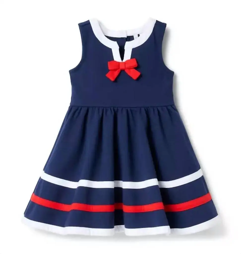Janie and Jack Janie And Jack - Girl's Bow Ponte Dress