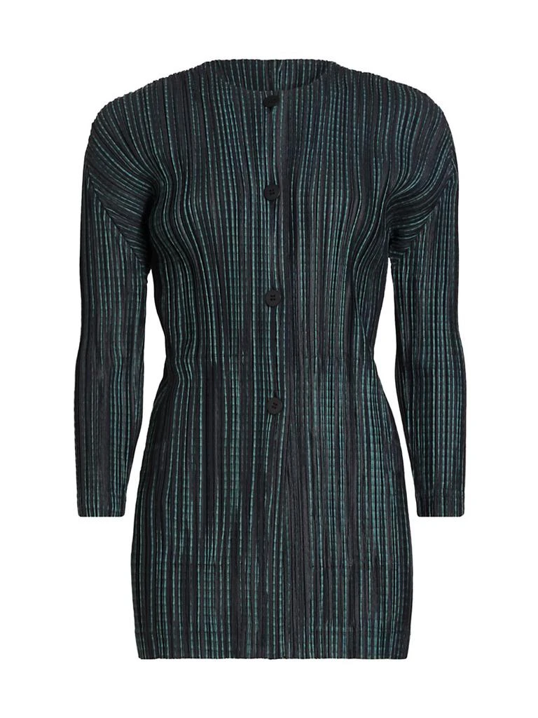 Pleats Please Meteor Shower Plissé Jacket 1