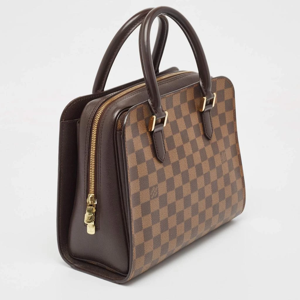 Louis Vuitton Louis Vuitton Damier Ebene Canvas and Leather Triana Bag 3