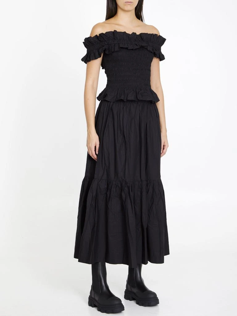 Ganni Off-Shoulder top 2