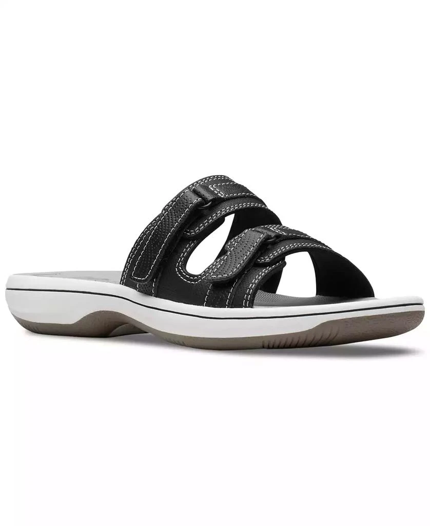 Clarks Women's Cloudsteppers Breeze Piper Comfort Slides 1