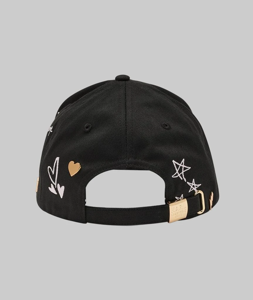 Karl Lagerfeld Paris CATE PINS BASEBALL CAP - Hats - BeyondStyle display picture 3
