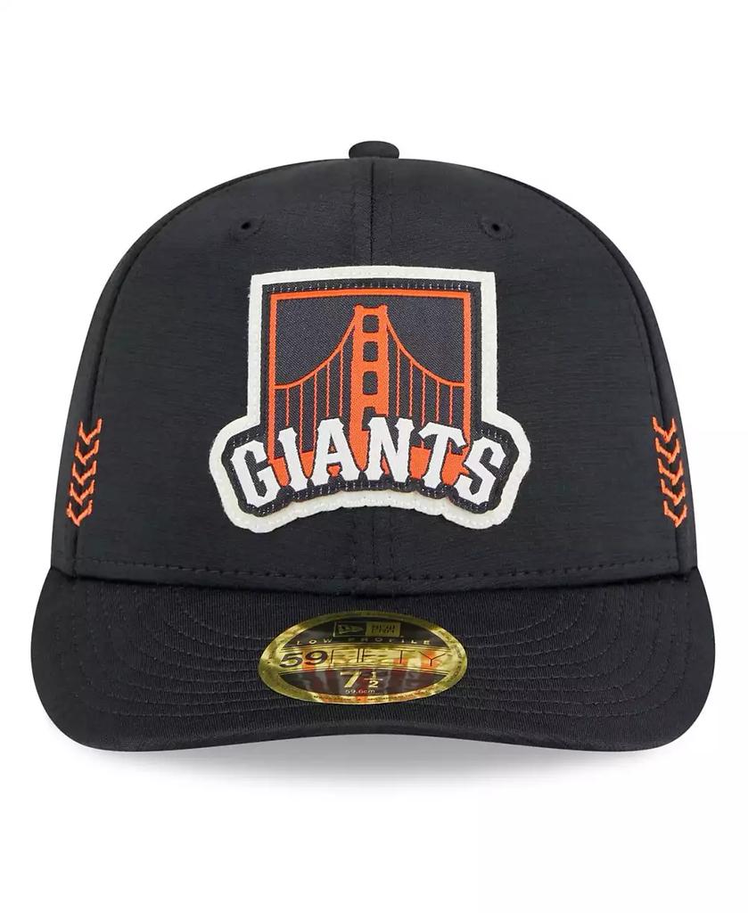 New Era Men
s Black San Francisco Giants 2024 Clubhouse Low Profile 59FIFTY Fitted Hat