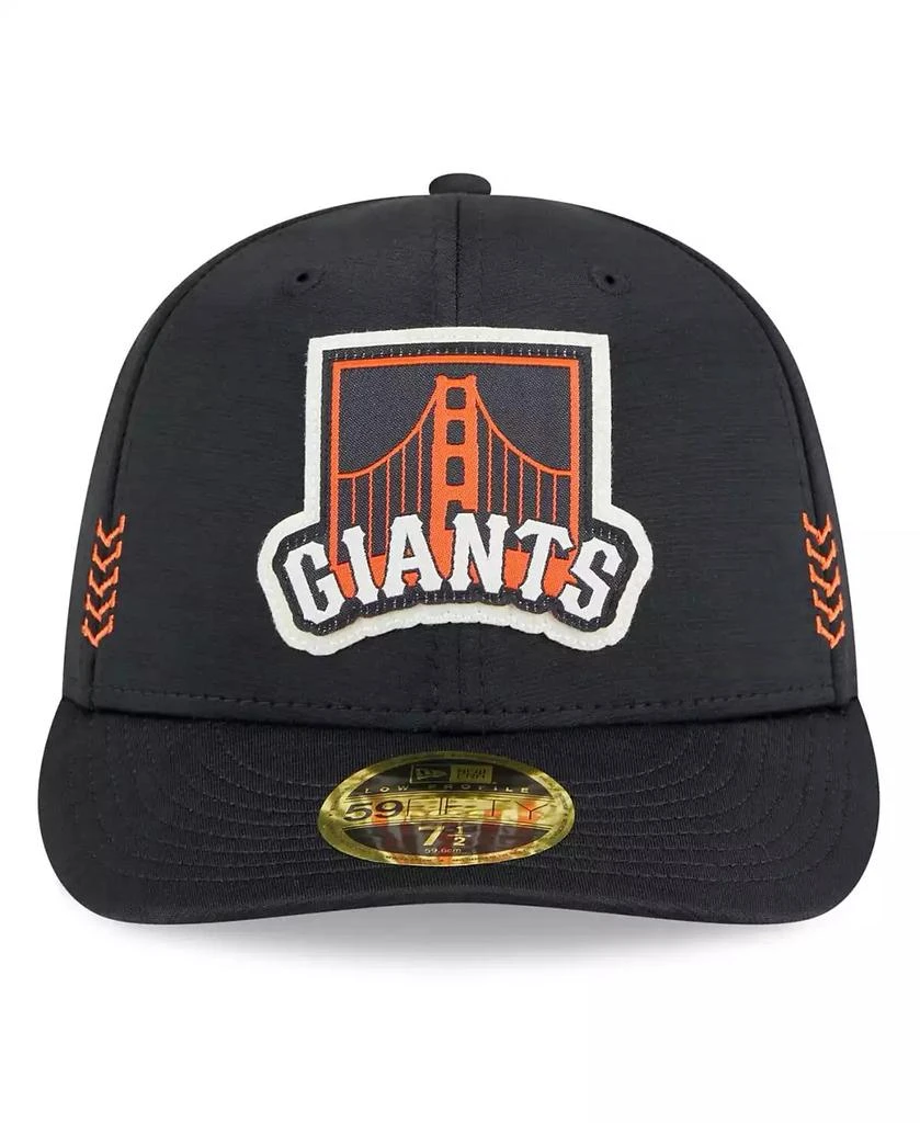 New Era Men
s Black San Francisco Giants 2024 Clubhouse Low Profile 59FIFTY Fitted Hat 2