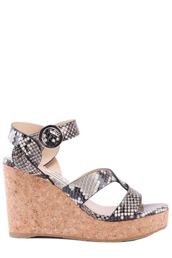 Jimmy Choo Jimmy Choo Aleili 100 Wedge Sandals 1