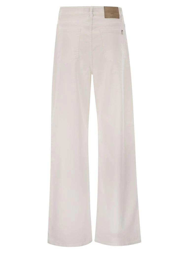 Weekend Max Mara Weekend Max Mara Medina Logo Patch Wide Leg Trousers 2