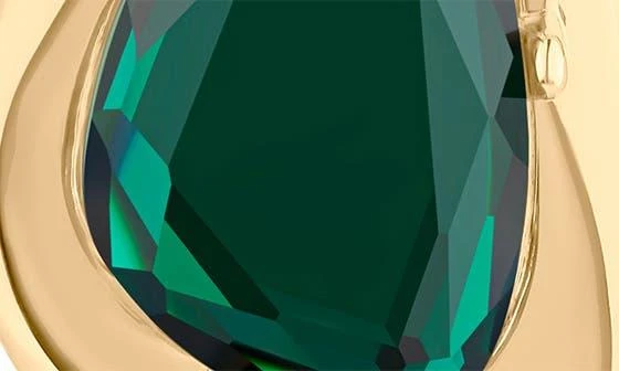 JARDIN Crystal Irregular Drop Earrings 3