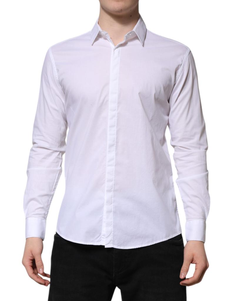 DANIELE ALESSANDRINI Long Sleeves Dress Men's Shirt (Pre-Owned)