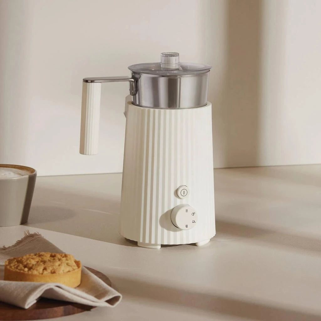 Alessi Alessi Milk Frother - Plisse White 2