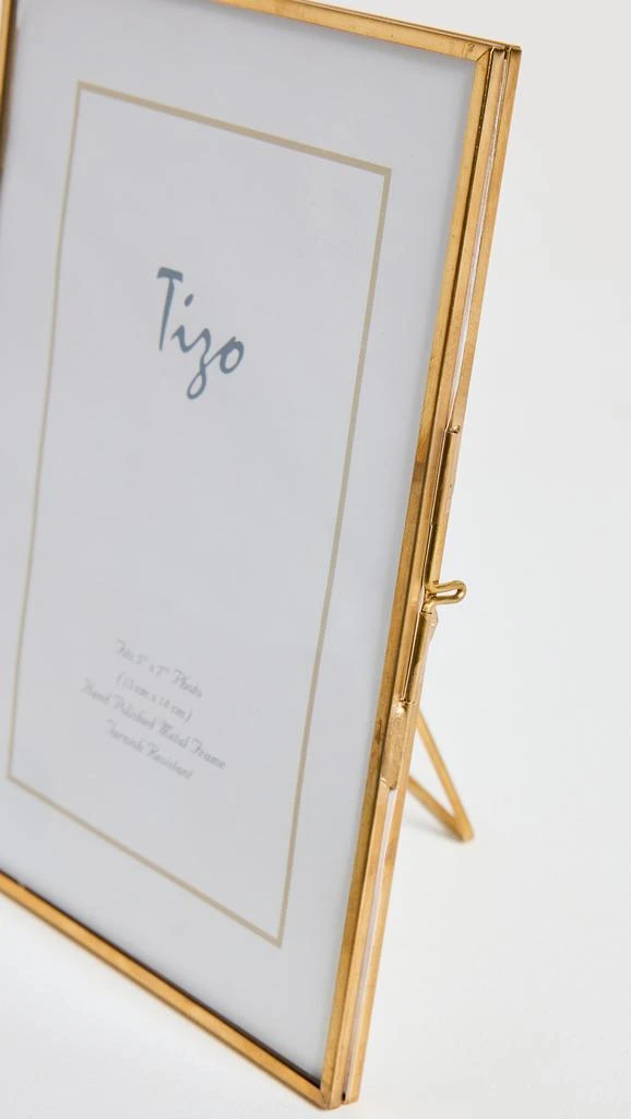 Tizo Design Slim Gold Brass Frame 5X7 4