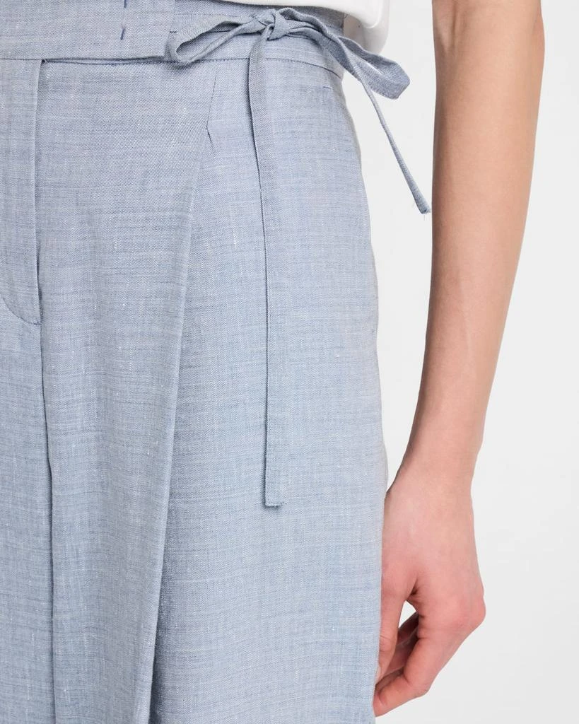 ELEVENTY Pleated Wide-Leg Pants 5