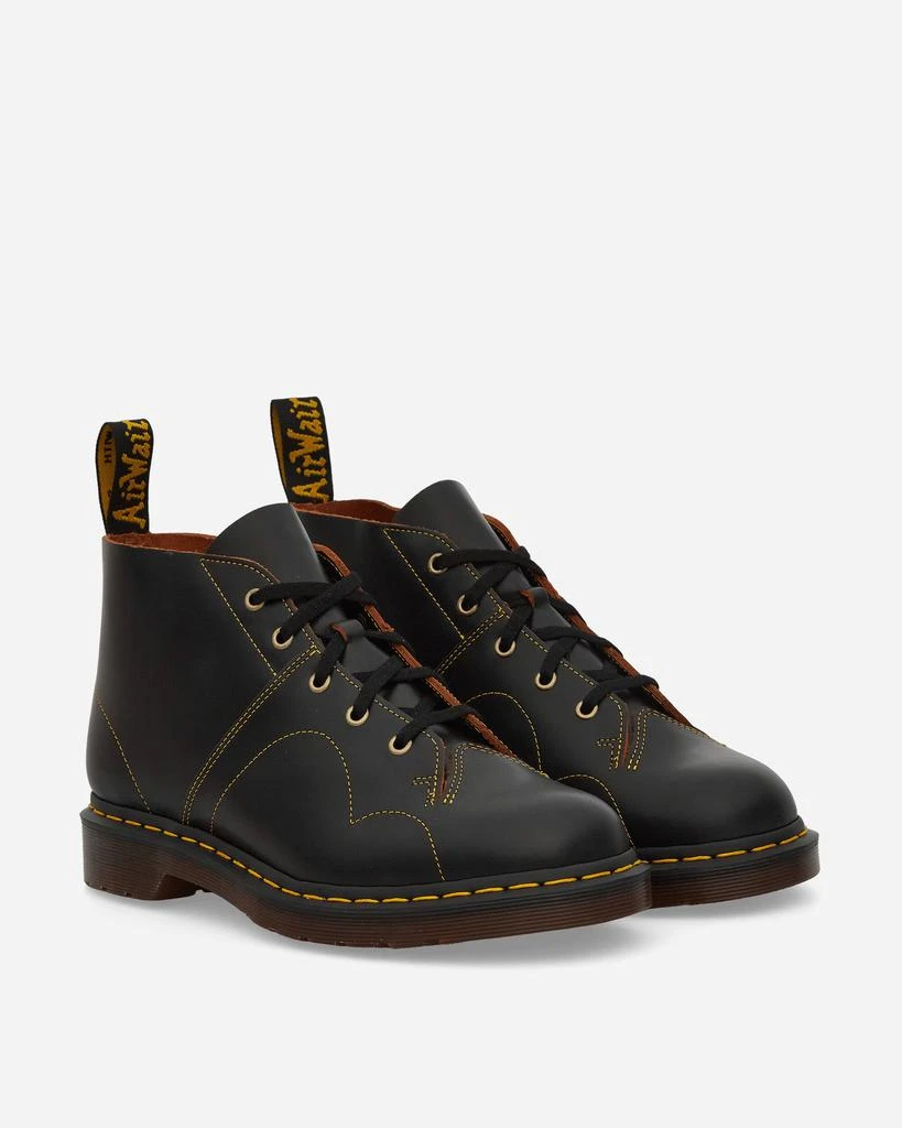 Dr. Martens Church Leather Monkey Boots Black 2