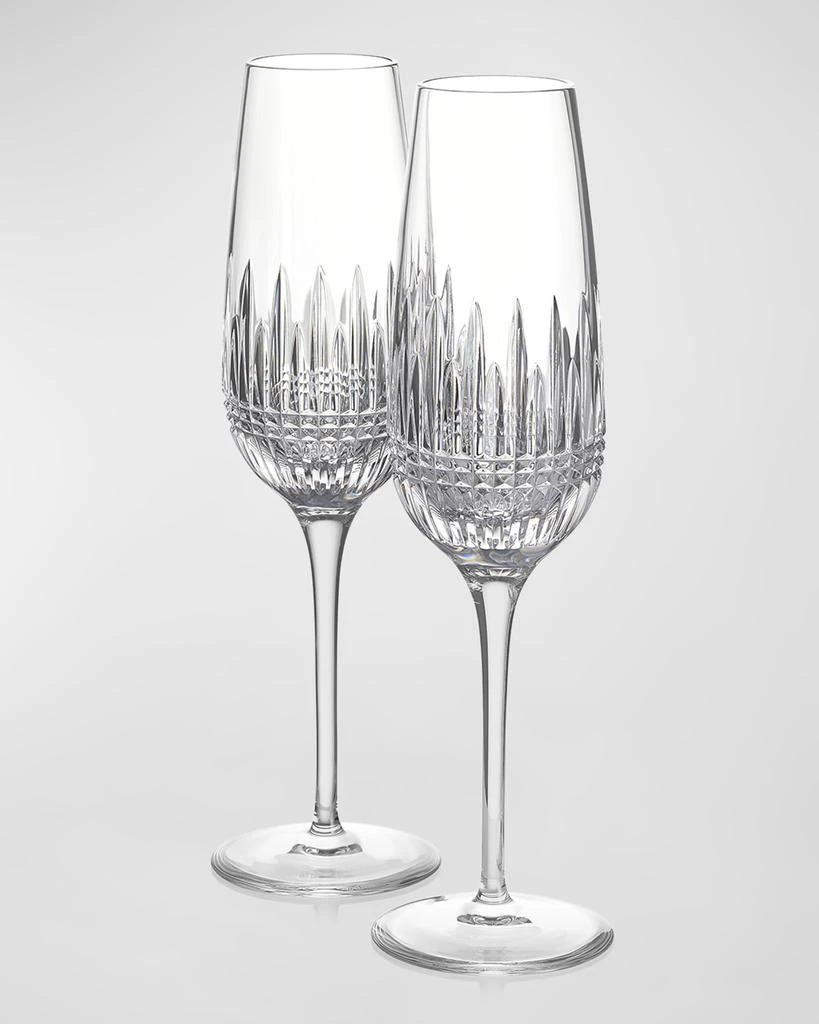 Waterford Crystal Lismore Diamond Essence Flutes, Set of 2 2