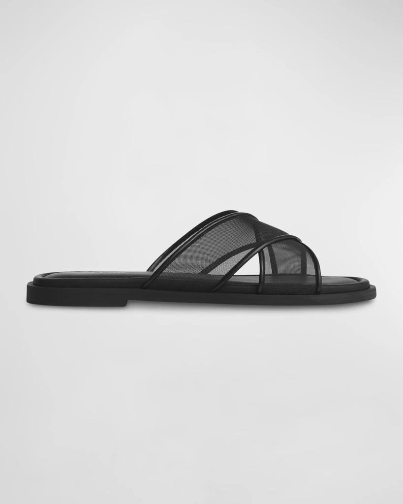 Rag & Bone Geo Mesh Crisscross Slide Sandals 1