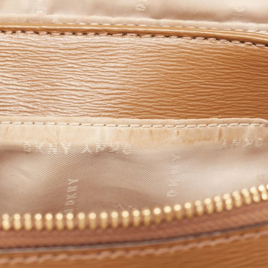 DKNY DKNY Brown Signature Coated Canvas Satchel 10