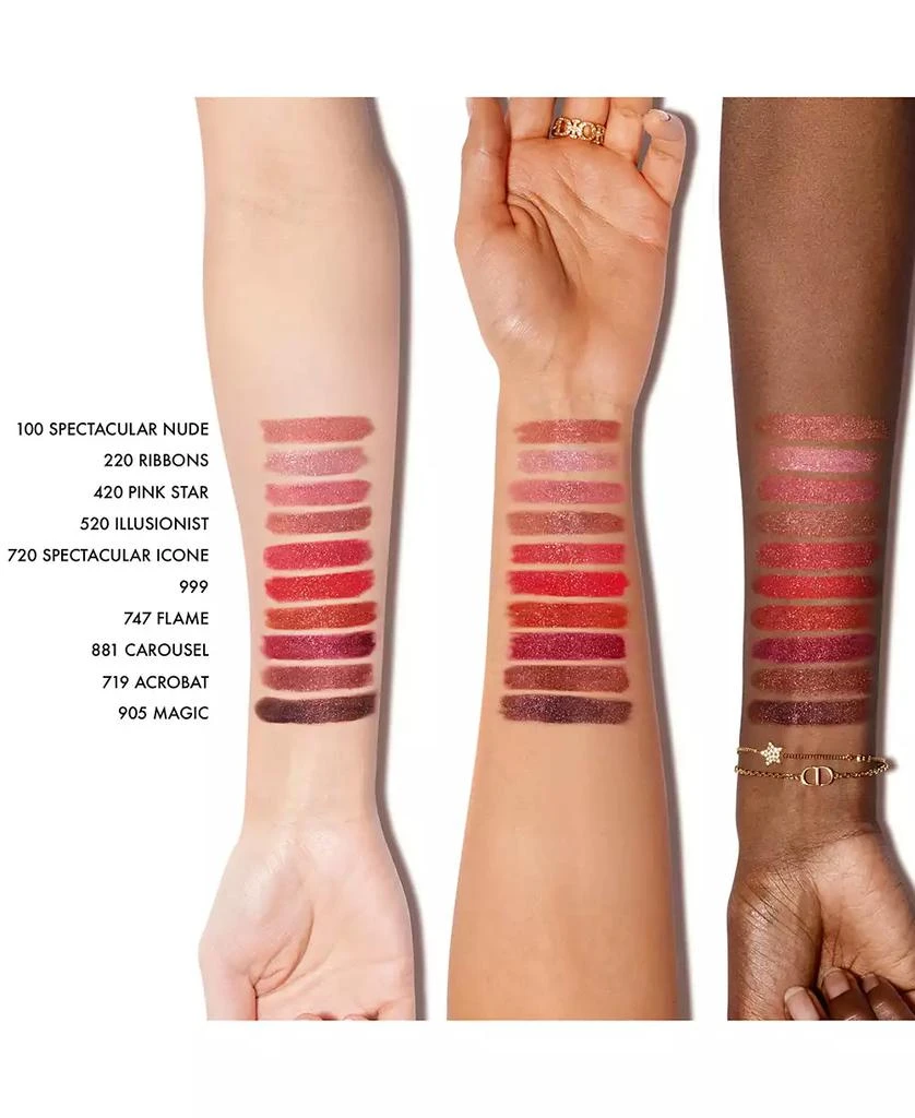 Dior Rouge Forever Limited Edition Liquid Sequin Duo Lipstick 4