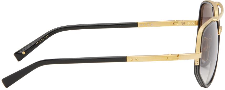 Dita Gold & Black Mach-X Sunglasses
