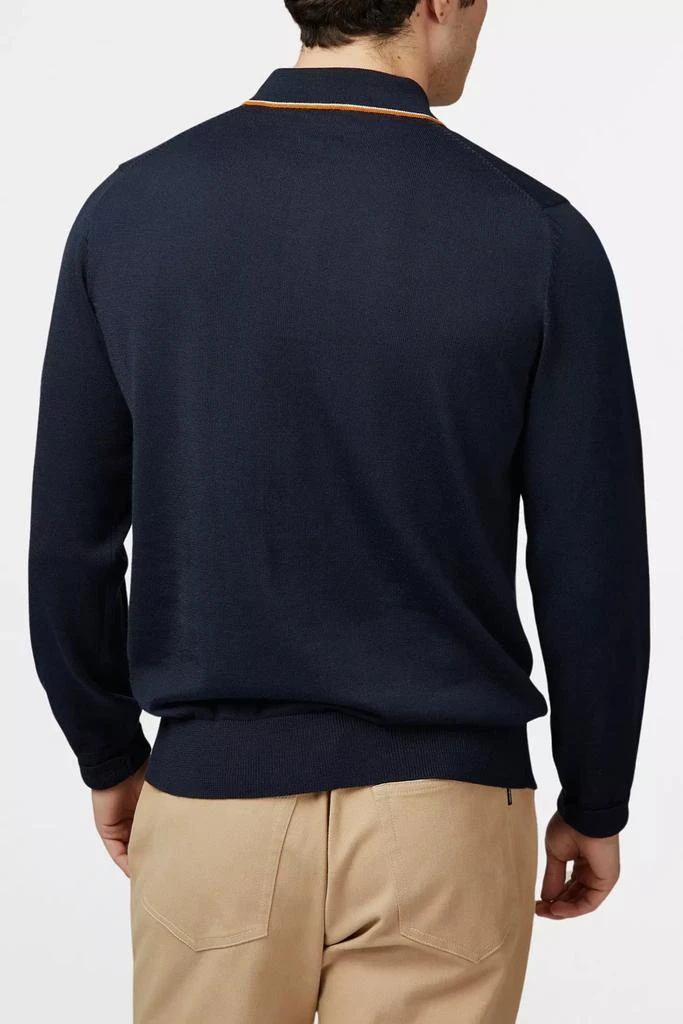 Ben Sherman Ben Sherman Tipped Merino Polo 4