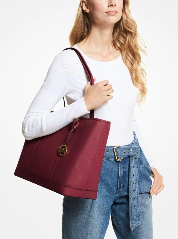 Michael Kors Jet Set Travel Large Saffiano Leather Tote Bag 3