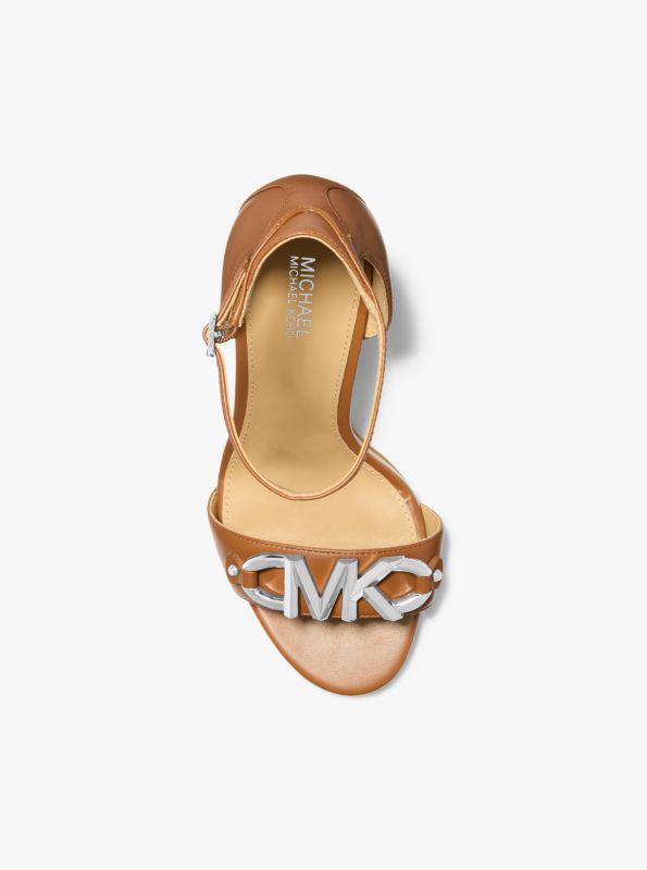 Michael Kors Izzy Embellished Leather Sandal - Sandals - Compare Prices  from 8+ Stores - Free Shipping - BeyondStyle