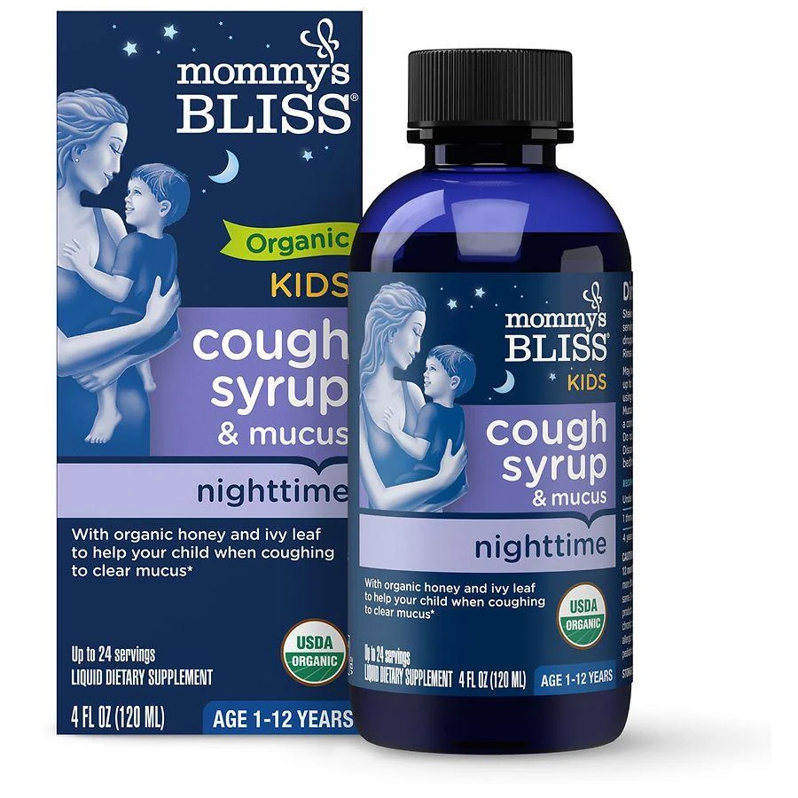 Mommy
s Bliss Organic Kids Cough Syrup Night Time