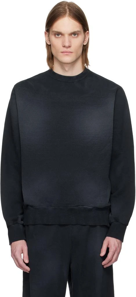 Omar Afridi Navy Dolman Crewneck Sweatshirt 1
