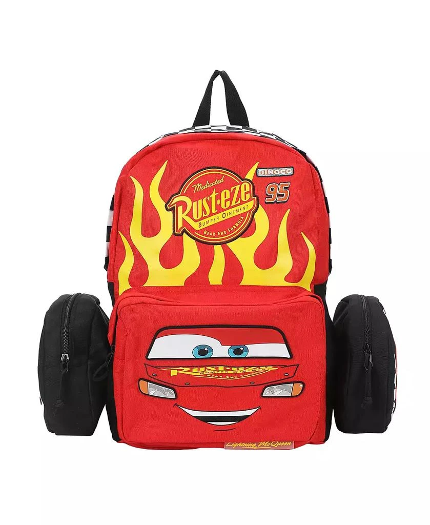Cars Lightning McQueen Rusteze Bumper Ointment 16.5” Red Backpack