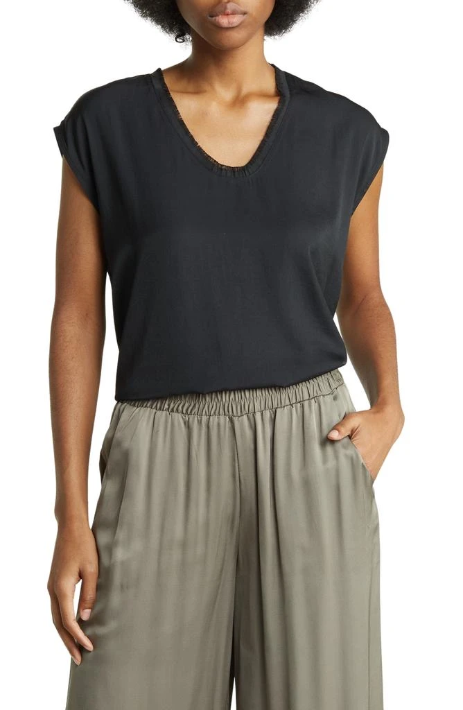 INDUSTRY REPUBLIC CLOTHING Raw Edge T-Shirt 1