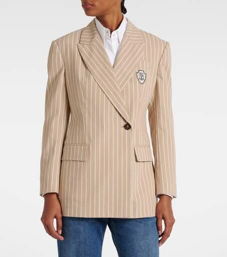Brunello Cucinelli Cotton and silk blazer 6