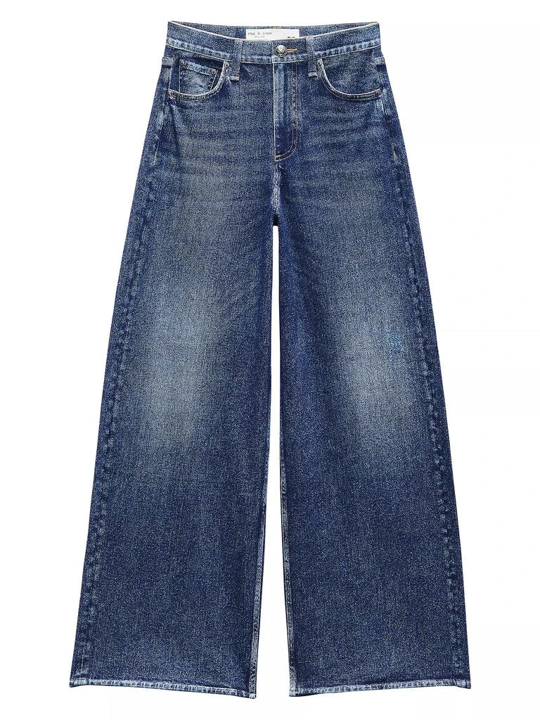 Rag & Bone Miramar Terry Sofie Wide-Leg Pants 1