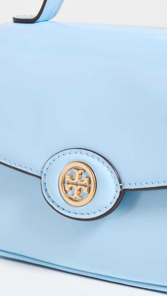 Tory Burch Small Robinson Spazzolato Top Handle Bag 4